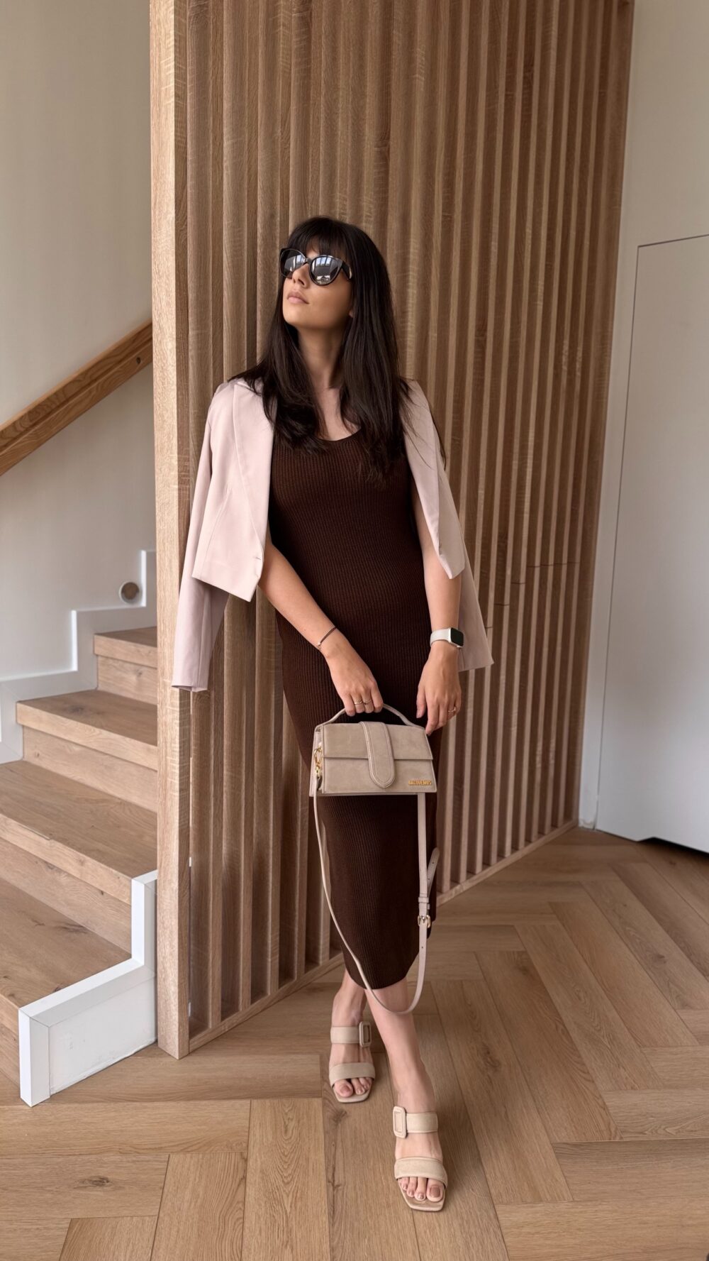 Marynarka Slim – pudrowy róż - obrazek 7