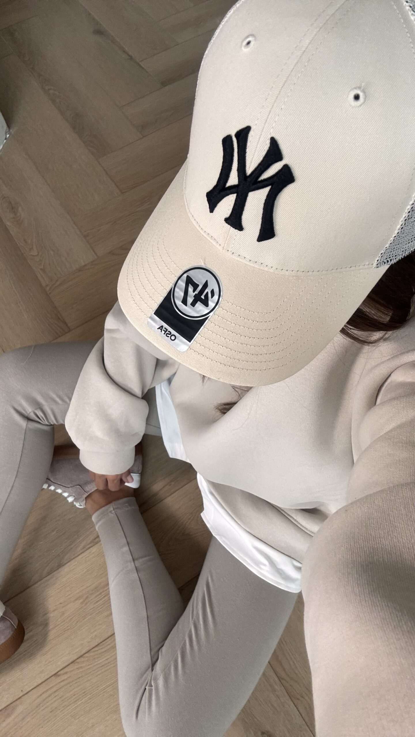 Legginsy - beż - obrazek 8