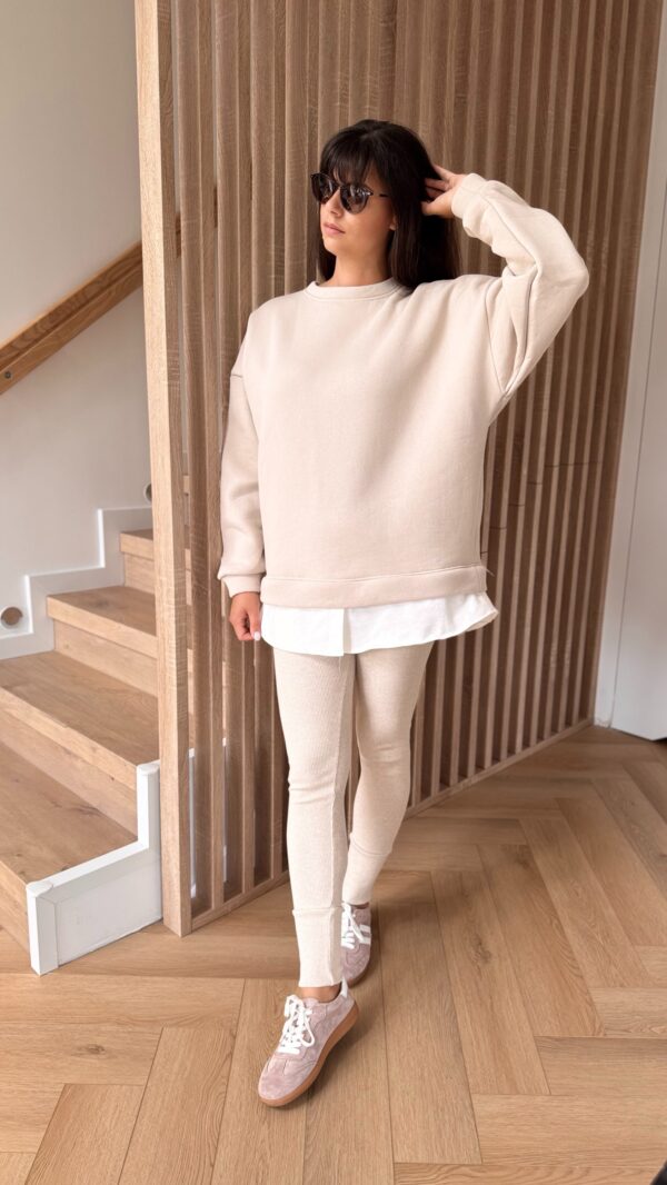 Bluza Dual Style - beż