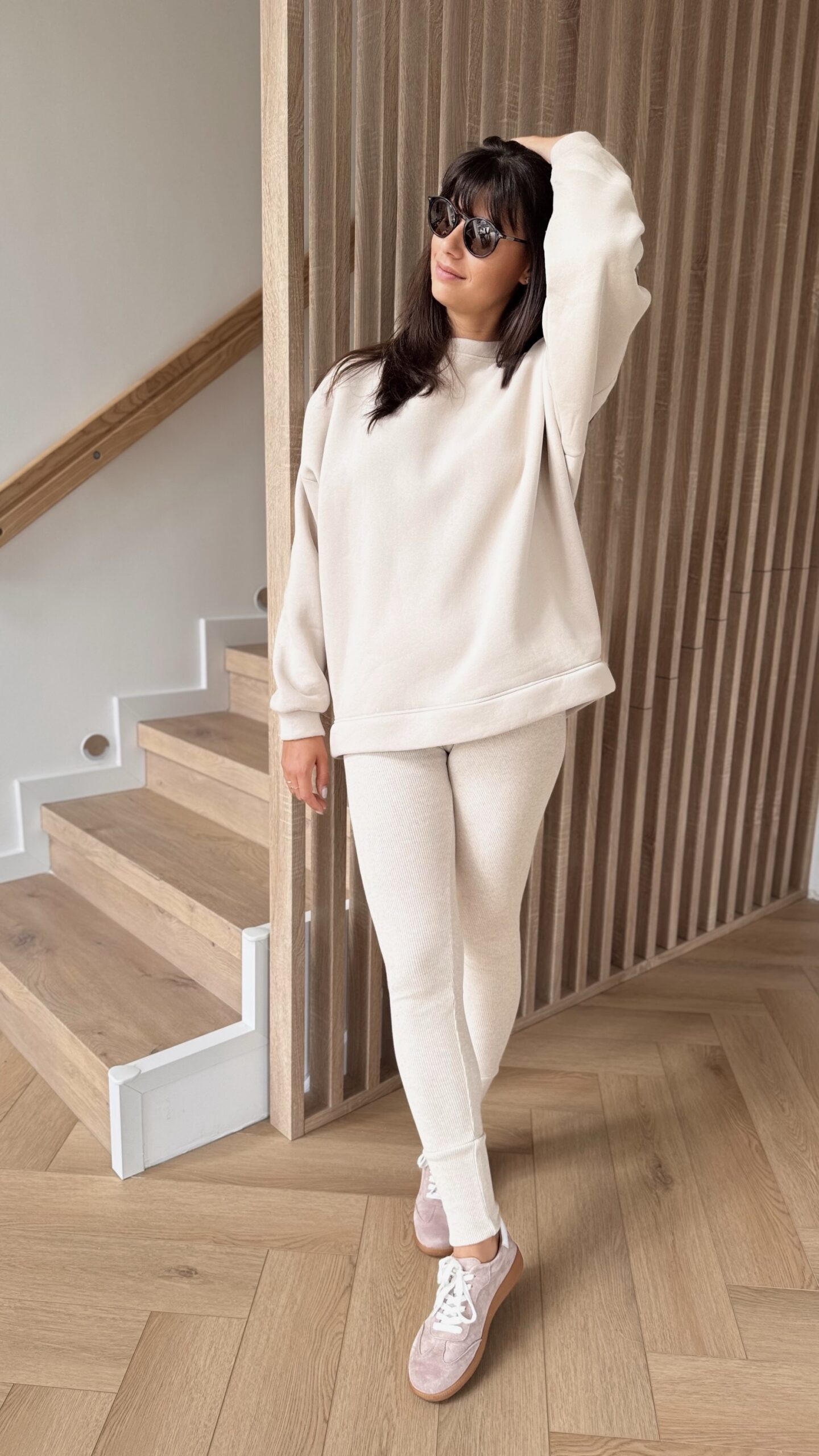 Bluza Dual Style - beż - obrazek 3