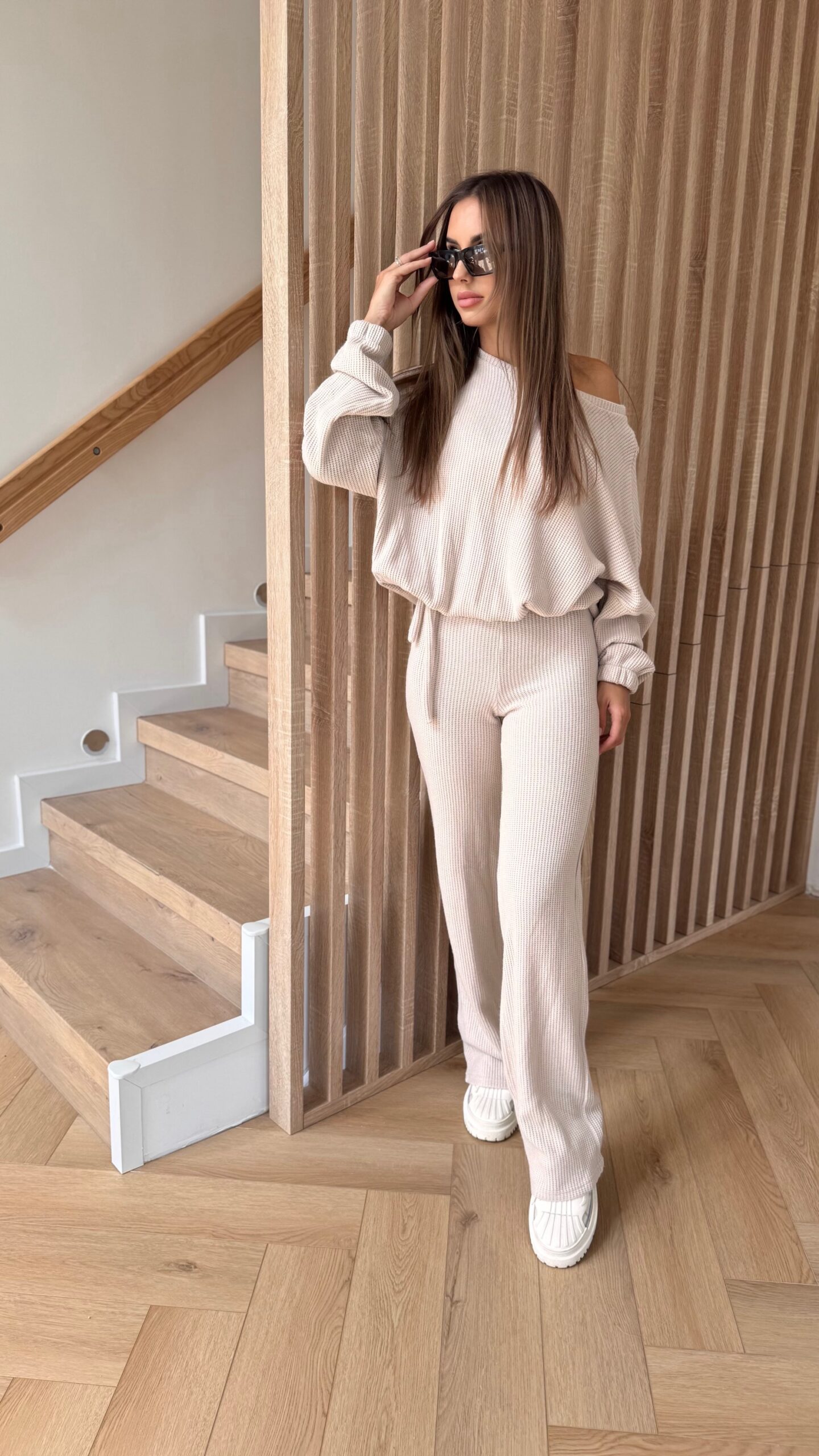 Komplet Angel - chłodny beż