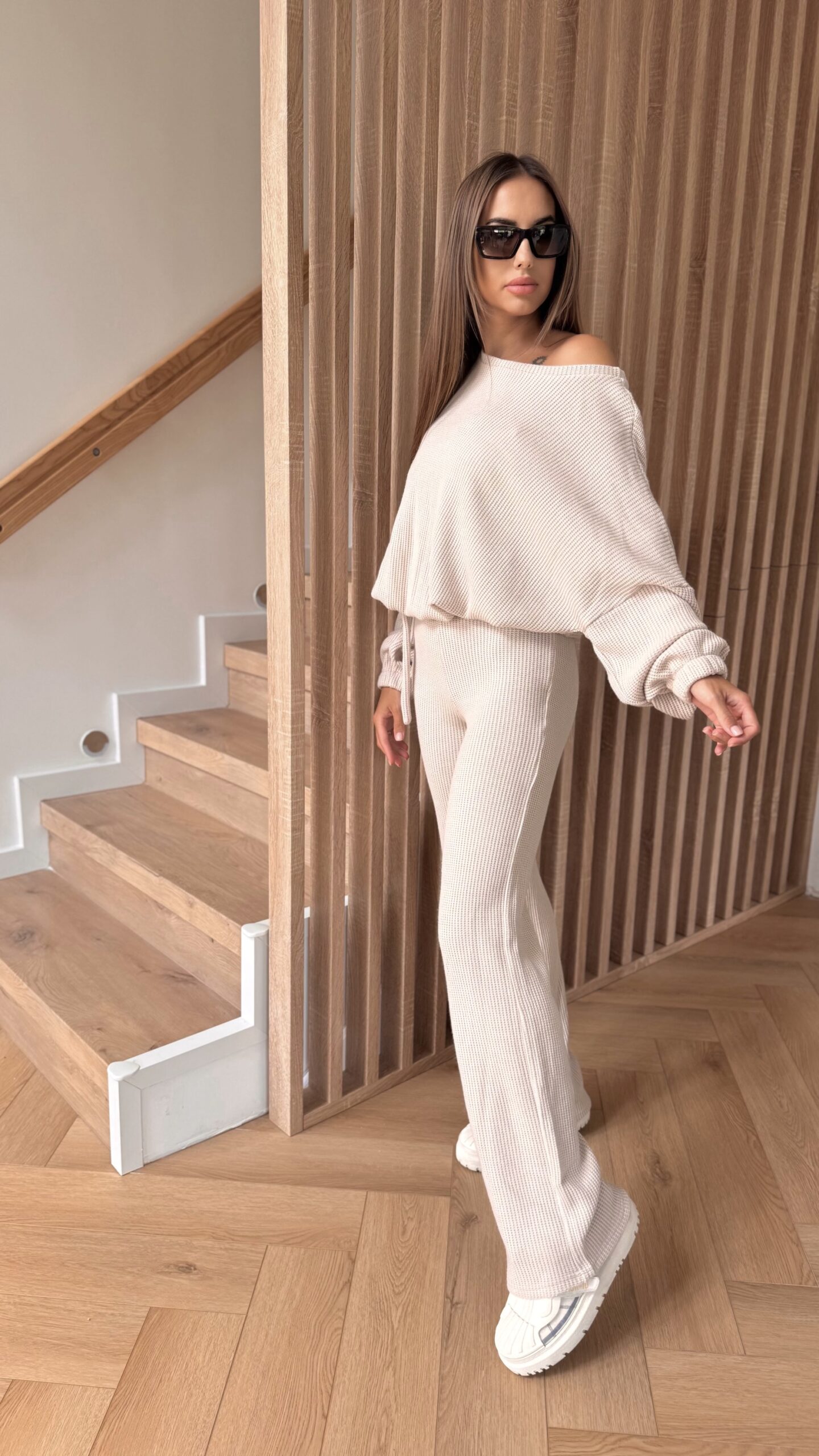 Komplet Angel - chłodny beż - obrazek 4