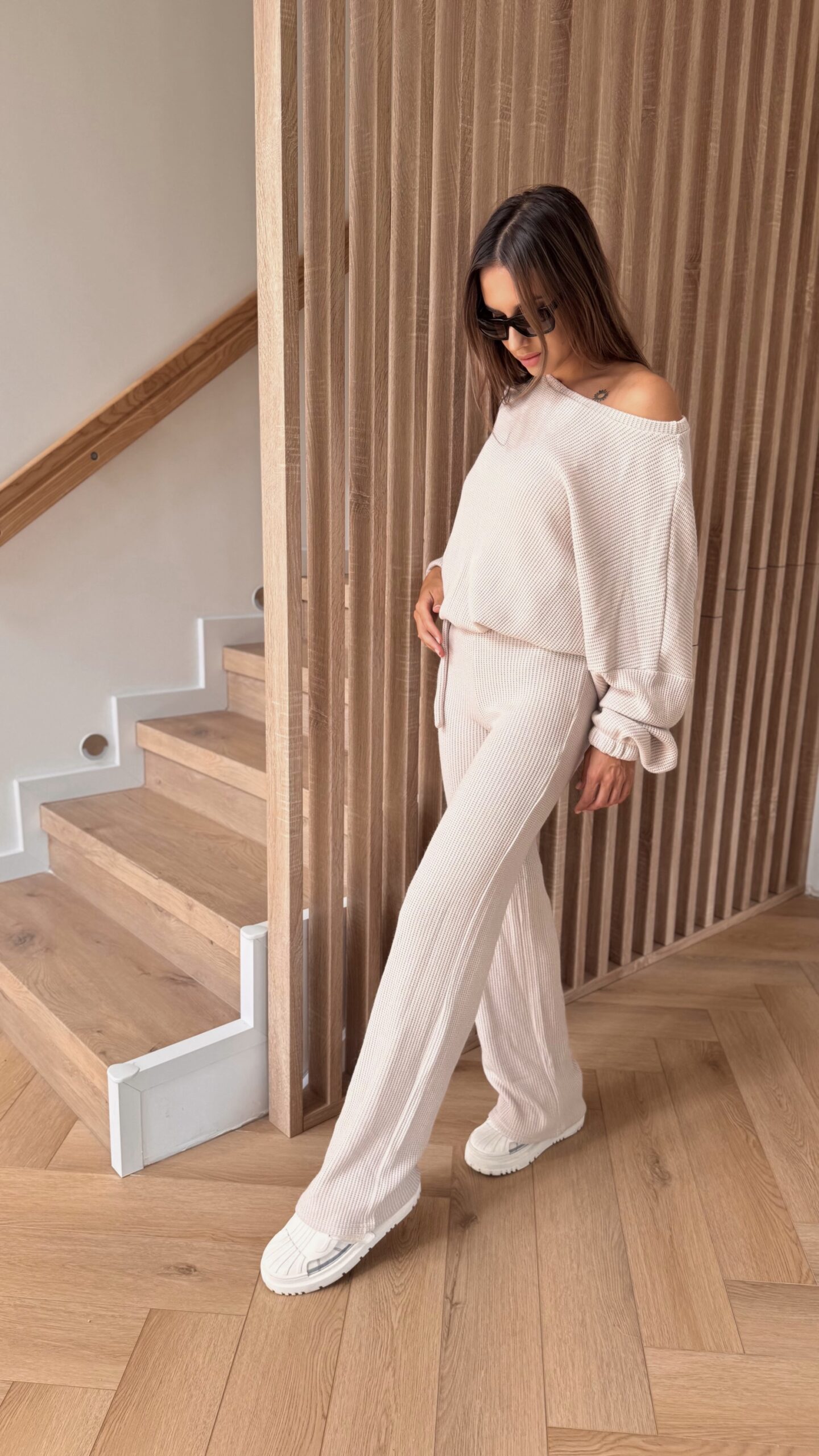 Komplet Angel - chłodny beż - obrazek 7