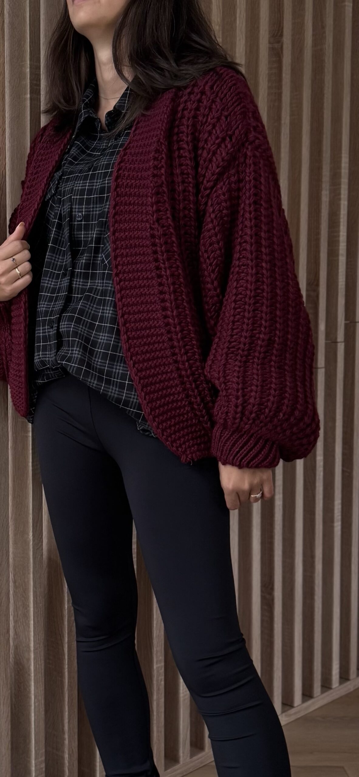 Koszula w kratę - czarny - obrazek 6